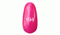 Гель лак № 194 (ярко-розовый плотный, эмаль) 12 мл.