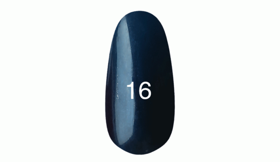 Гель лак № 16 (темно синий с перламутром) 7 мл. - фото 1 - id-p3552786