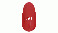 Гель лак № 50 (светло-красный, эмаль) 7 мл.