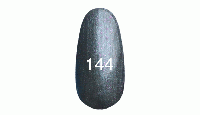Гель лак № 144 (серый перламутровый с мерцанием) 7мл.