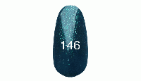 Гель лак № 146 (темно-синий с бирюзовым блеском) 7мл.