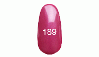 Гель лак № 189 (темно-розовый с перламутром) 7 мл.