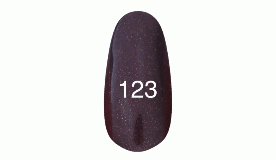 Гель лак № 123 (темный баклажан с перламутром) 12 мл. - фото 1 - id-p3552960