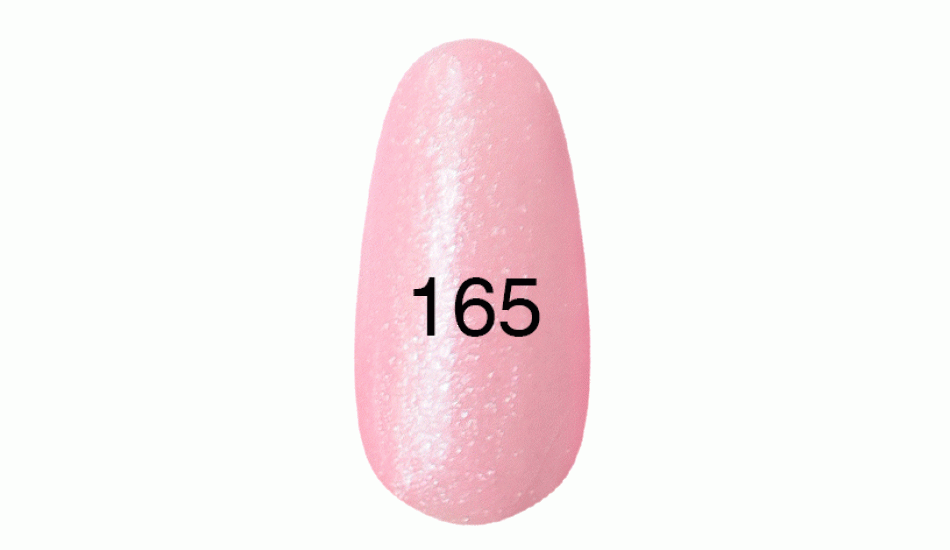 Гель лак № 165 (нежно-розовый с перламутром) 12 мл. - фото 1 - id-p3552982
