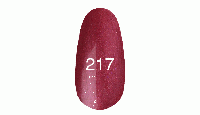 Гель лак № 217 Малиново-розовый перламутровый (С перламутром)