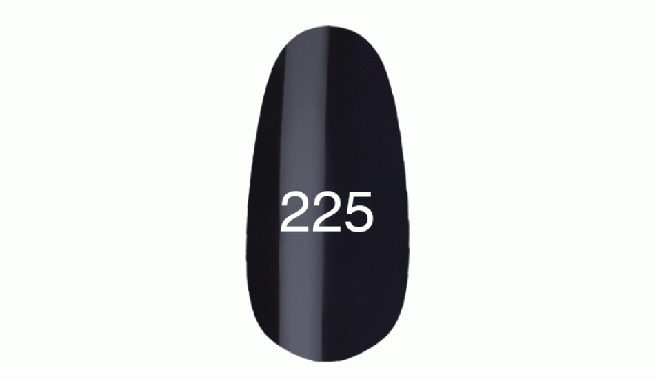 Гель лак № 225 Иссиня-чёрный (С перламутром) - фото 1 - id-p3553010