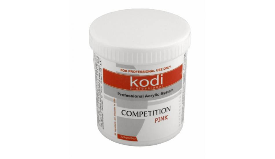 Competition Pink (Быстроотвердеваемый розово-прозрачный акрил) 224 гр. - фото 1 - id-p3553302