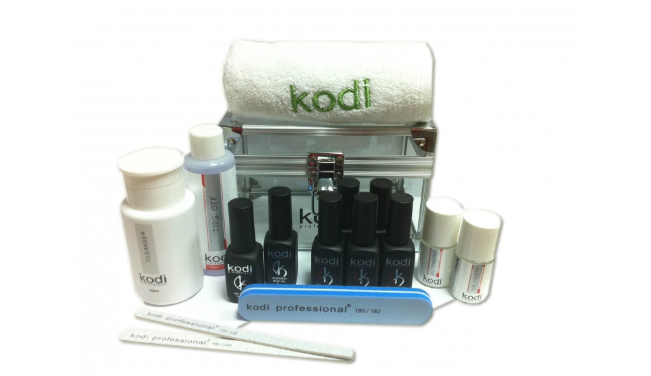 Набор "Mini Box" для покрытия ногтей гель лаком Kodi - фото 1 - id-p3553756