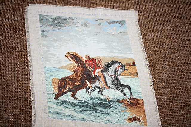 Марроканец, тянущий лошадей из моря - фото 1 - id-p402053