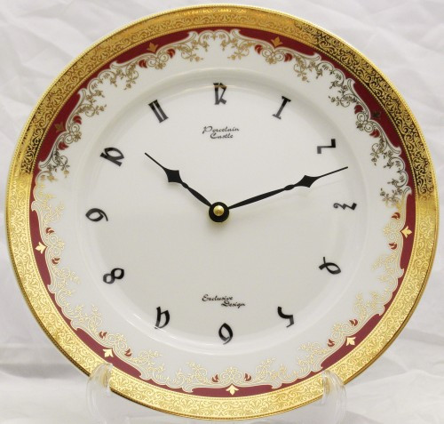 Настенные часы "Констанция" Бордовая Лента - фото 1 - id-p3629787