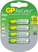 Аккумулятор R03-800mAh, GP ReCyko+
