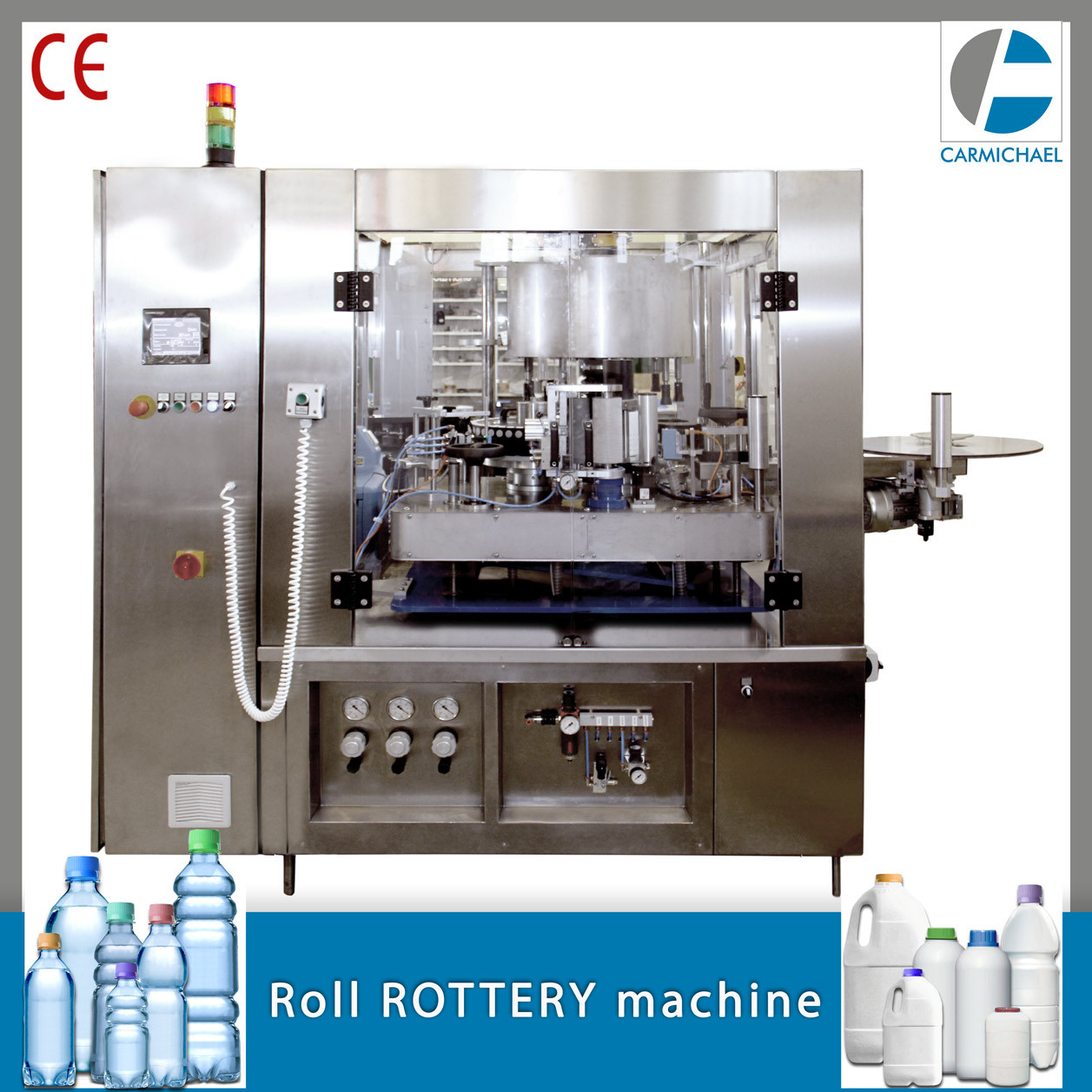 Ротационная этикетировочная машина Roll ROTERY 540-9T - фото 1 - id-p3699519