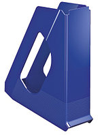 Лоток вертикальный пластиковый Esselte, синий 21439