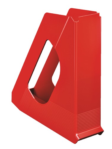 Лоток вертикальный пластиковый Esselte, красный 21437 - фото 1 - id-p431702