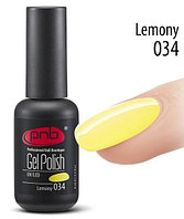 Гель-лак PNB 034 Lemony