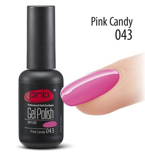 Гель-лак PNB 043 Pink Candy - фото 1 - id-p2858893