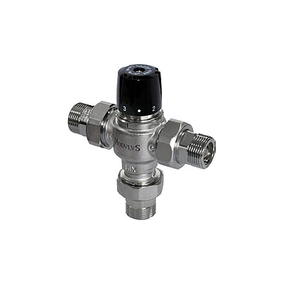 Термосмесительный клапан BRV 3/4"M, 35-65C, Kv 2,4 m3/h, with check valves and filters - фото 1 - id-p3862561