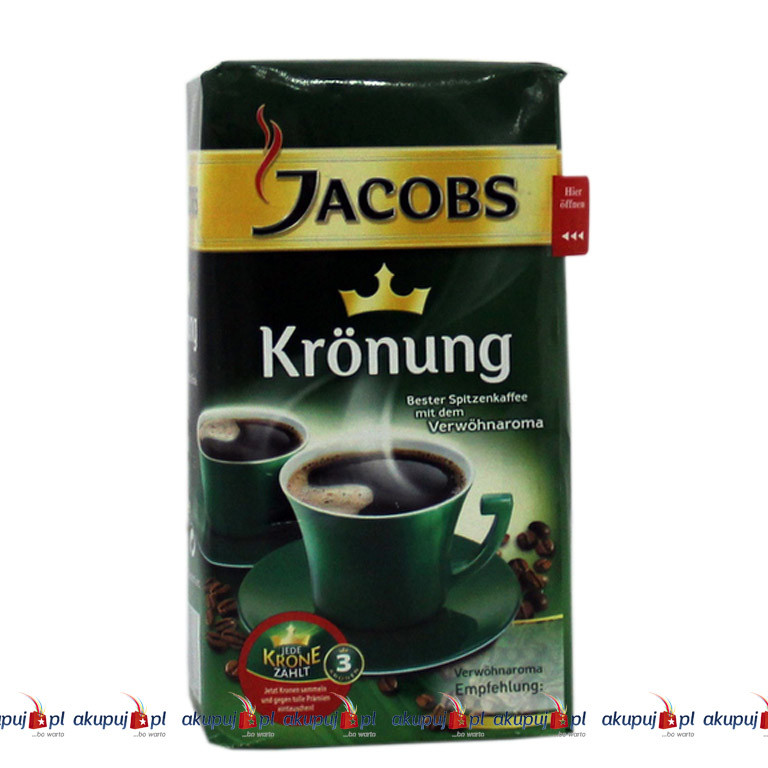 Кофе Jacobs Kronung 500гр, молотый - фото 1 - id-p3862614