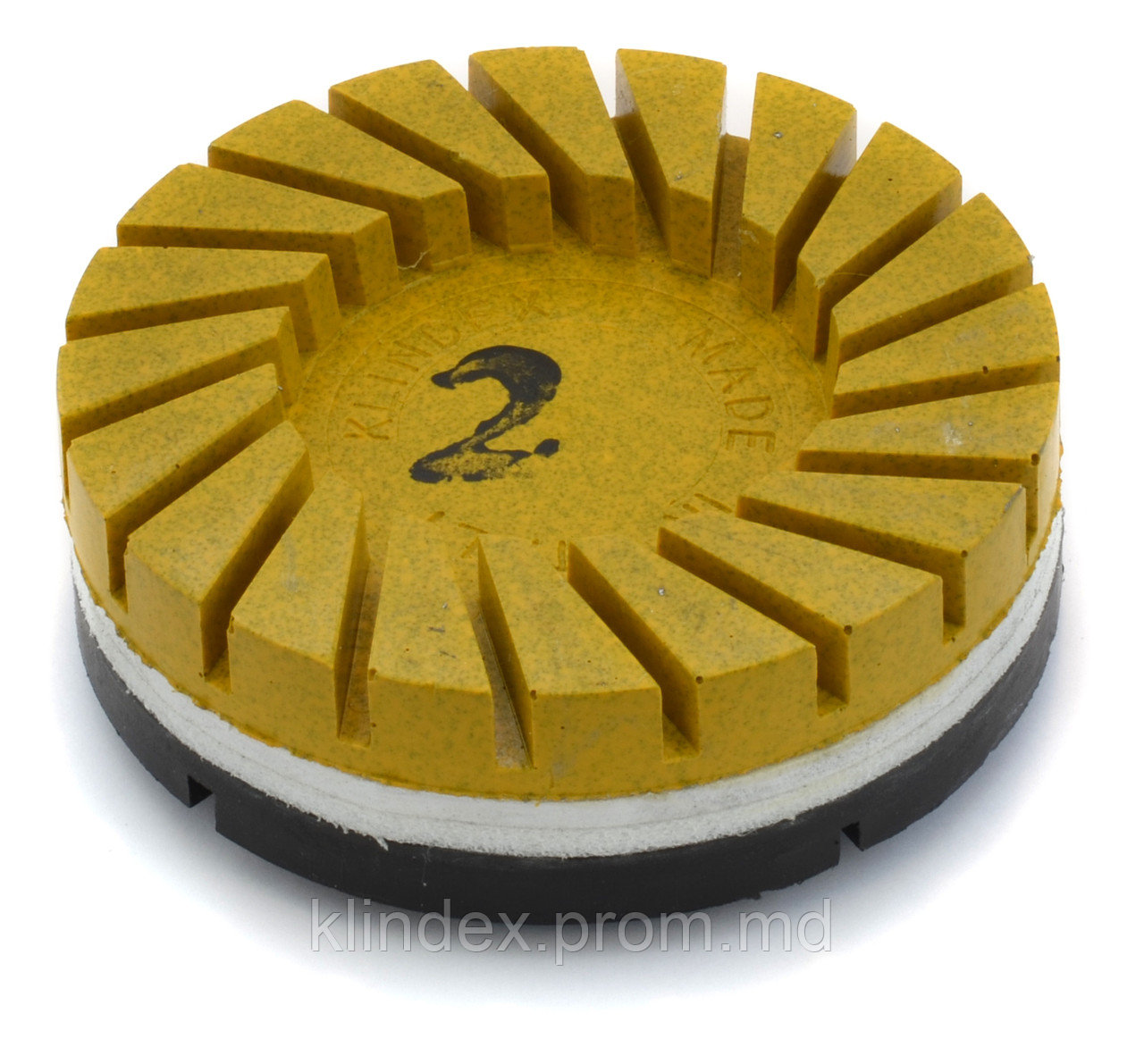 Алмазный диск для полировки MK Yellow 4''/100 mm - фото 1 - id-p3863872
