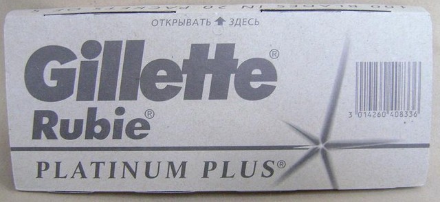 Gillette Rubie Platinum Plus - фото 1 - id-p3760