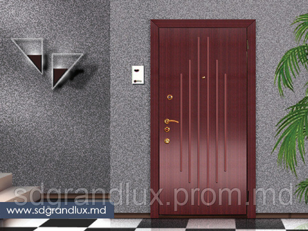 Металлическая входная дверь панелями МДФ - фото 1 - id-p3912520