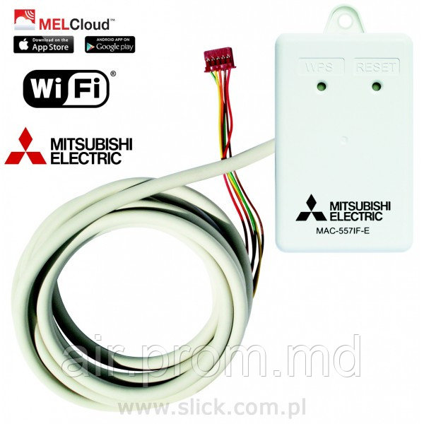 Wi-Fi интерфейс MAC-557IF-E в кондиционерах Mitsubishi Electric - фото 1 - id-p3912524