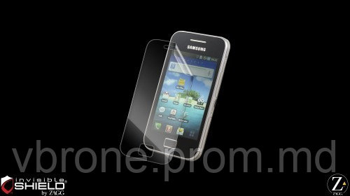 Бронированная защитная пленка для экрана Samsung GT-S5830 Galaxy Ace - фото 1 - id-p3865861