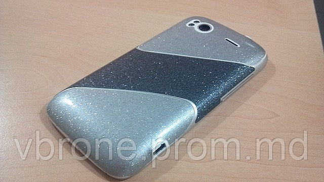 Декоративная защитная пленка для HTC Sensation бриллиант-оникс - фото 1 - id-p3865929
