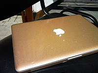 Декоративная защитная пленка для верхней и нижней крышки ноутбука Macbook Air 13", топаз