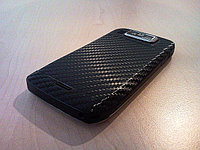 Декоративная защитная пленка для телефона Nokia E72 карбон черный