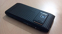 Декоративная защитная пленка для телефона Nokia N8 карбон черный