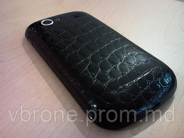 Декоративная защитная пленка для Samsung Google Nexus S аллигатор черный - фото 1 - id-p3865960