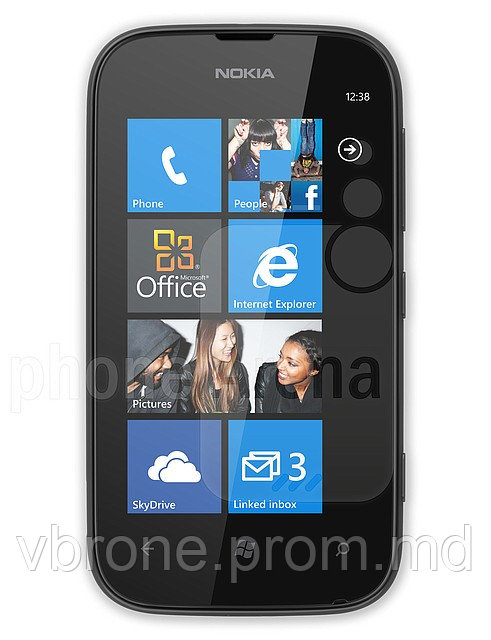 Бронированная защитная пленка для экрана Nokia Lumia 510 - фото 1 - id-p3866049