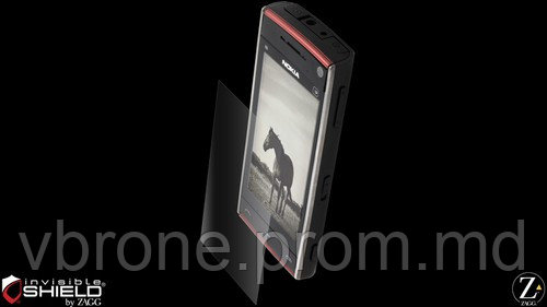 Бронированная защитная пленка для экрана Nokia X6-00 - фото 1 - id-p3866071