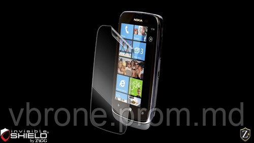 Бронированная защитная пленка для экрана Nokia 610 - фото 1 - id-p3866076