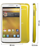 Бронированная защитная пленка для экрана Alcatel One Touch X'Pop 5035/5035D