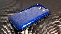 Декоративная защитная пленка для Samsung SCH-i829 Galaxy Style Duos синий кобальт