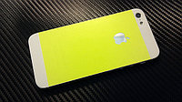 Декоративная защитная пленка для Iphone 5 лимонный