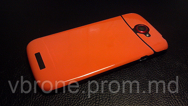 Декоративная защитная пленка для HTC One S пленка оранж - фото 1 - id-p3866564