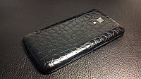 Декоративная защитная пленка для LG P715 Optimus L7 2 Dual аллигатор черный