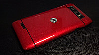 Декоративная защитная пленка для Motorola XT788 канди красный