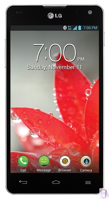 Бронированная защитная пленка для экрана LG Optimus G L970 CDMA - фото 1 - id-p3866606