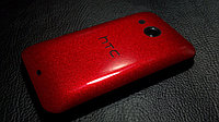 Декоративная защитная пленка для HTC Desire 200 "канди красный"
