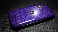 Декоративная защитная пленка для Motorola Photon 4G "сиреневый блеск"