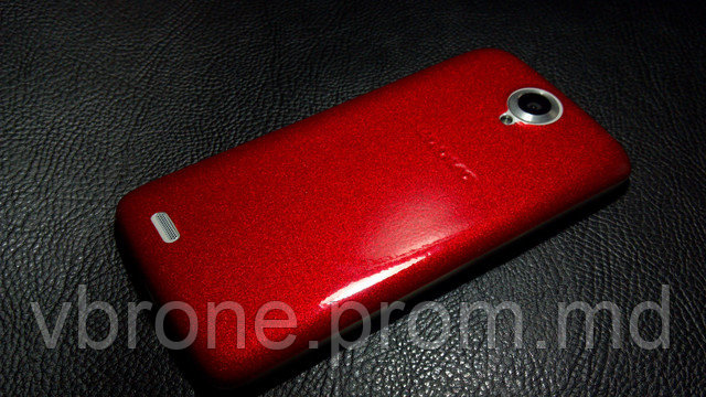 Декоративная защитная пленка для Lenovo S820E "канди красный" - фото 1 - id-p3866758