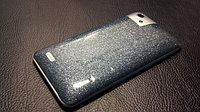 Декоративная защитная пленка для HTC One SC T528d "светлый оникс"