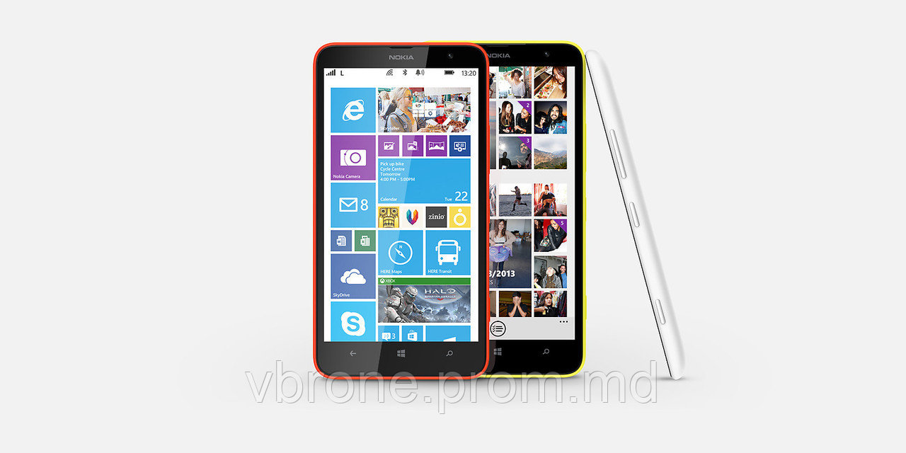 Бронированная защитная пленка для экрана Nokia Lumia 1320 - фото 1 - id-p3866795