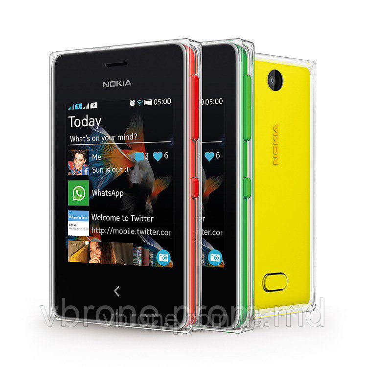 Бронированная защитная пленка для экрана Nokia Asha 500 Dual SIM - фото 1 - id-p3866797