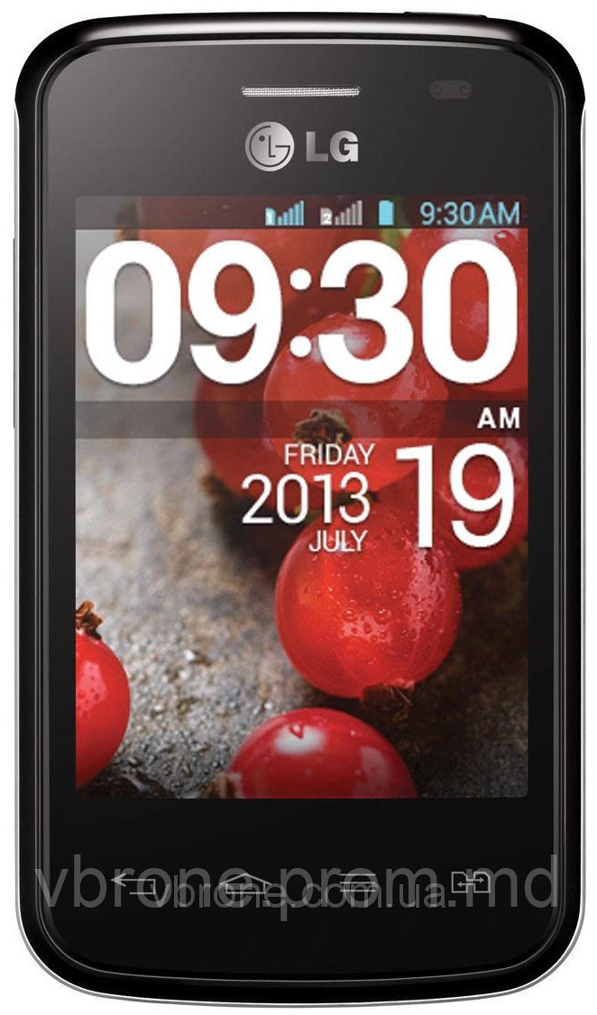 Бронированная защитная пленка для экрана LG E420 Optimus L1 II Dual - фото 1 - id-p3866812