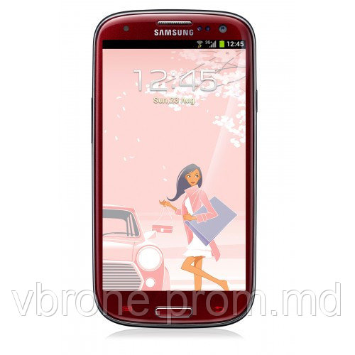 Бронированная защитная пленка на экран для Samsung Galaxy S4 Mini Duos (La Fleur) - фото 1 - id-p3867346